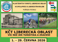 Plakát KČT Liberecká oblast 2026